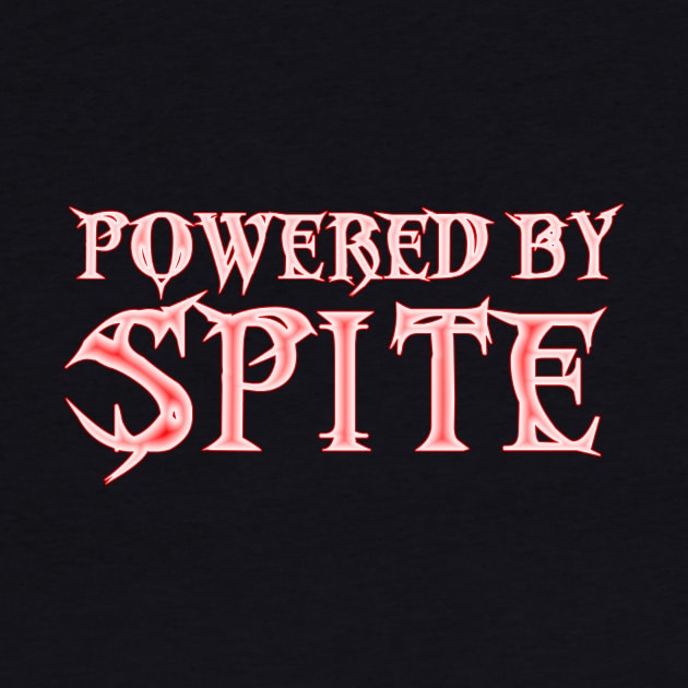 Powered By Spite (red outline) by bengman